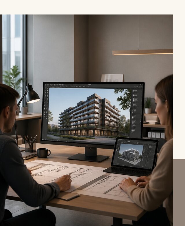 3D визуализация архитектуры и объектов строительства в Торжке