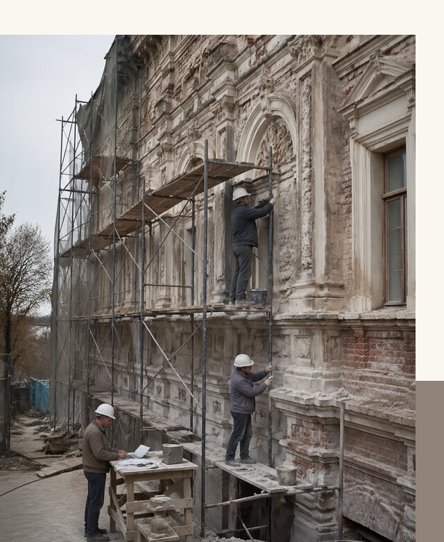 Реставрация объектов культурного наследия под ключ в Торжке